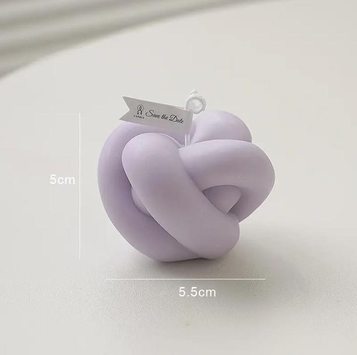 Actual product image PhoneLook Scented knot candle (1 pcs.)