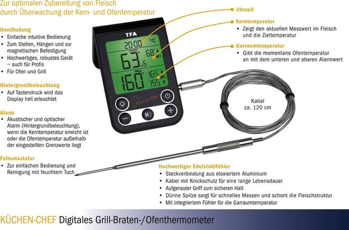 Productafbeelding TFA Braadoven thermometer