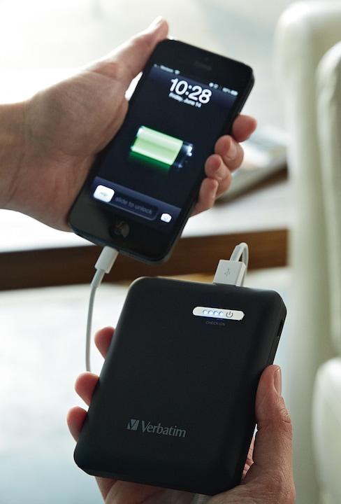Produktbild Verbatim Ladegerät Power Pack Dual Portable (12000 mAh, 44.40 Wh)