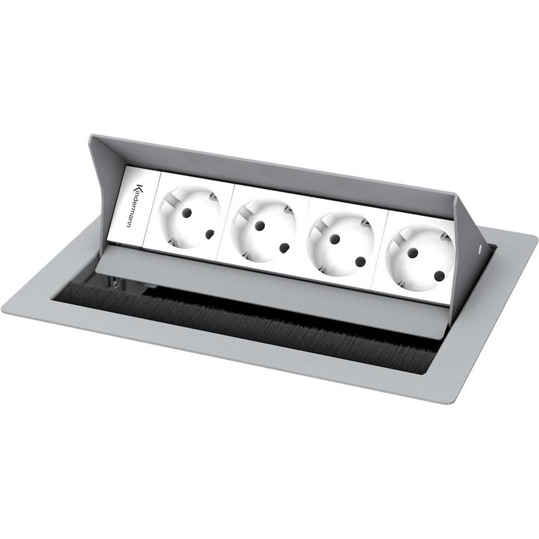 Thumbnail - Kindermann, Steckdosenleiste, 7492000074. Breite: 250 mm, Tiefe: 190 mm (4 x)