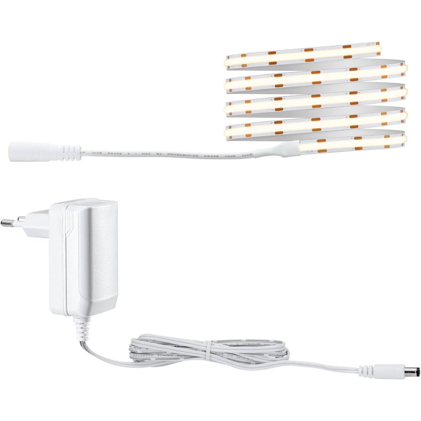 Paulmann, LED Streifen, SimpLED COB Stripe Set (Warmweiss, 150 cm, Indoor)