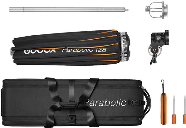 Actual product image Godox Parabolic LightFocusing System Kit,128cm (Parabolic Softbox, 128 cm)