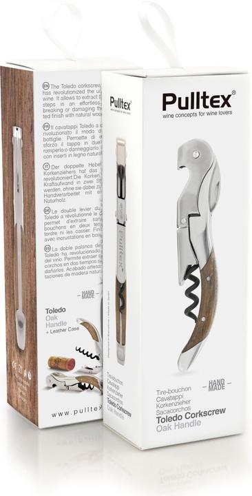 Actual product image Pulltex Toledo Oak (Sommelier knife)