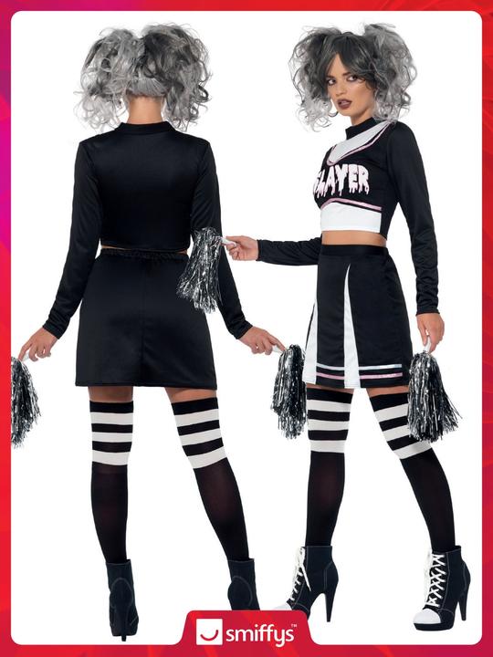 Produktbild Smiffys Gothic Cheerleader (40, 42)