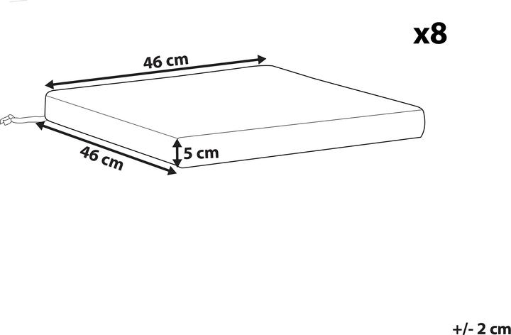 Actual product image Beliani Sassari (46 x 46 cm)