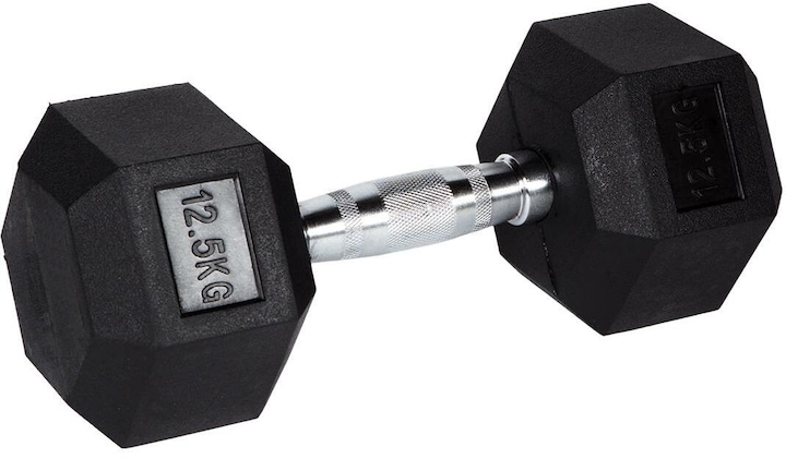 Image du produit Fitcom Hex Dumbbell 12.5 kg (1 x 12.5 kg)
