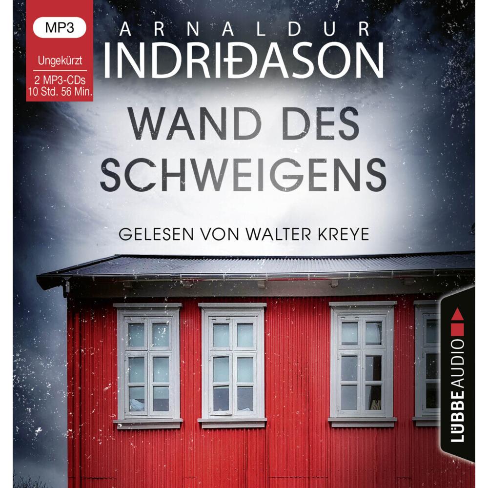 Wand des Schweigens, Hörbücher von Arnaldur Indriðason, Kristof Magnusson, Walter Kreye