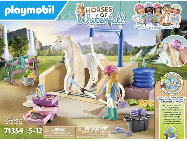 Produktbild Playmobil Isabella & Lioness mit Waschplatz (71354, Playmobil Horses of Waterfall)
