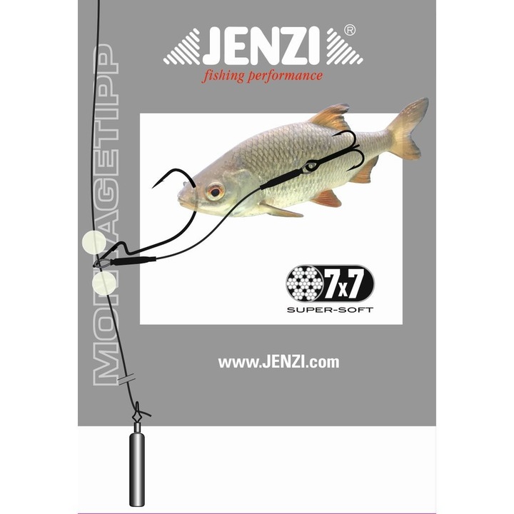 Immagine prodotto Jenzi Drop Shot Stinger Rig (12 kg)