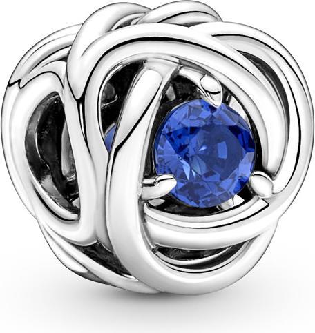 Produktbild Pandora September Geburtsstein Blauer Ewigkeitskreis Charm (Mit Stein(en), Sterling Silber 925)