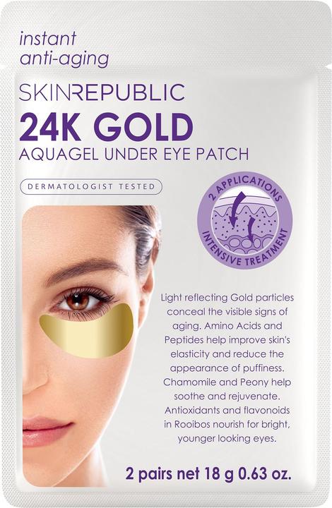 Produktbild Skin Republic Gold Aquagel Under Eye Patches