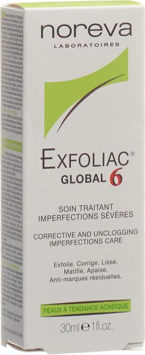 Produktbild Noreva Global 6 Haut mit Akne Creme (30 ml, Tagescreme)