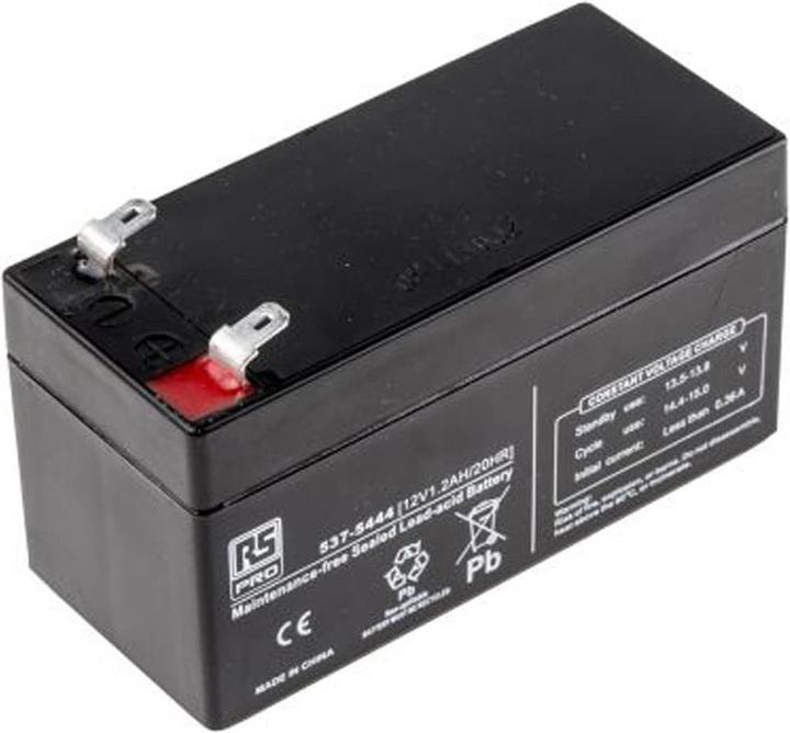 Produktbild RS PRO RS Sealed lead-acid battery (12 V, 1200 mAh)