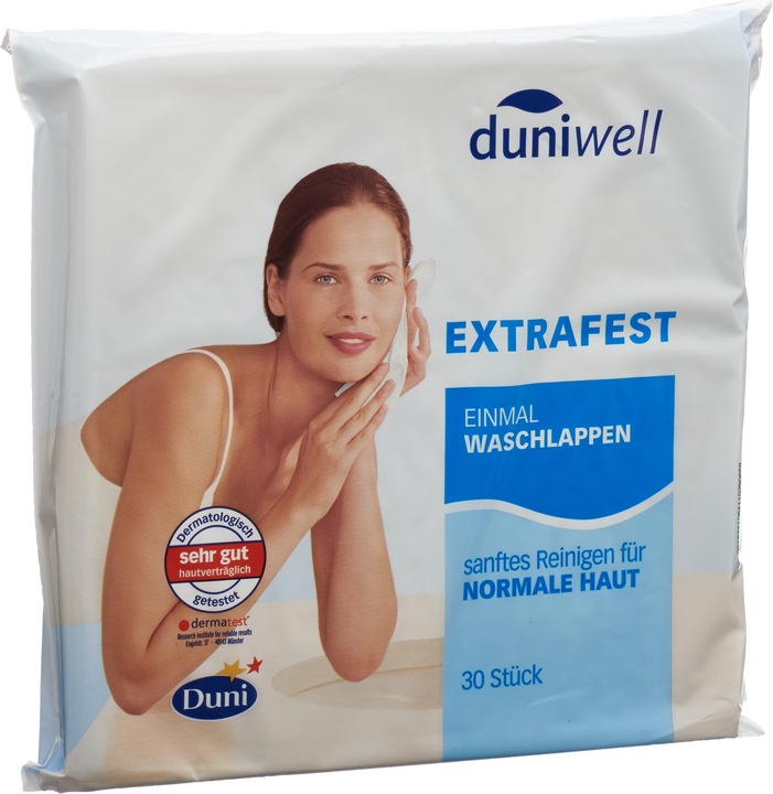 Produktbild Duniwell Einmal Waschlappen (30 Stück)