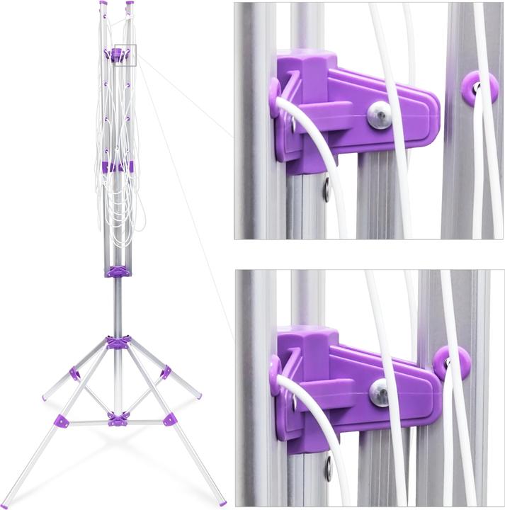 Actual product image Relaxdays Rotary dryer (19 m)