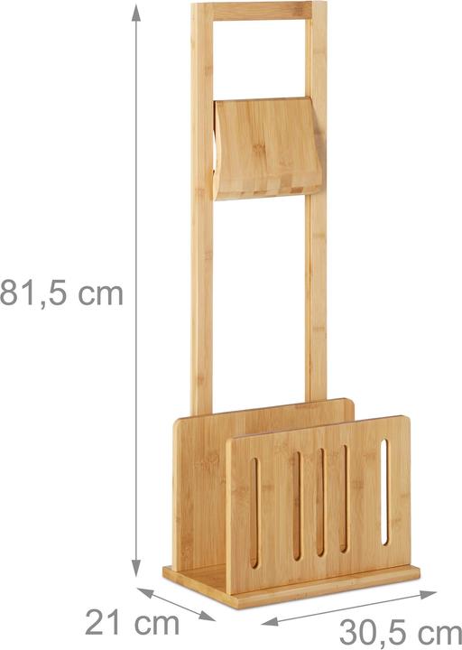 Produktbild Relaxdays Toilettenpapierhalter Zeitungsständer