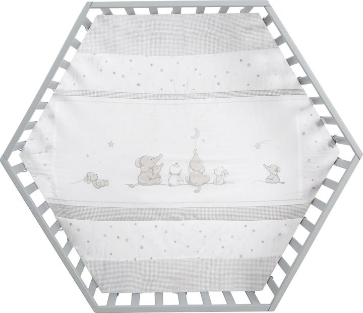 Actual product image Roba Playpen 6-cornered star charm (118.50 cm, 103.50 cm, MDF)