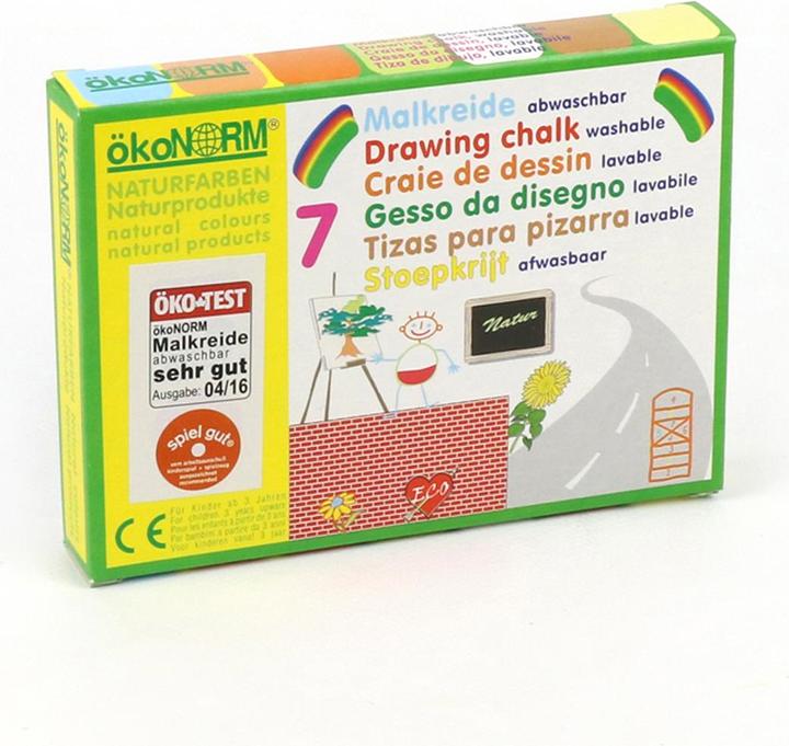 Actual product image ÖkoNorm Street Chalk (Multicoloured, 7 x)
