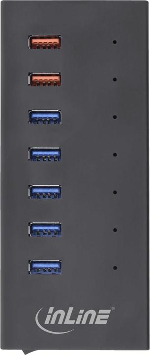 Produktbild InLine USB 3.0 Hub 7 Port (USB-C, 7 Ports)