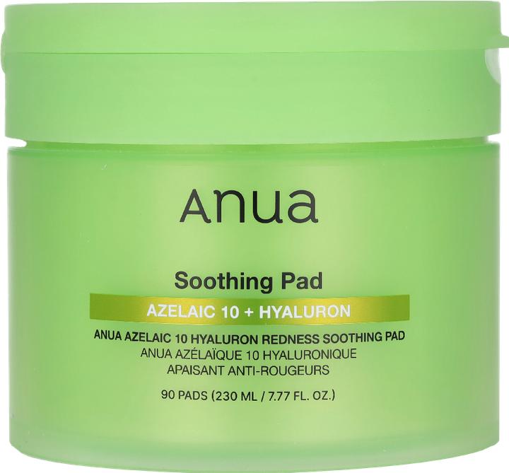 Actual product image Anua Azelaic 10 Hyaluron Redness Soothing Pad for Troubled Skin & Spot Care (230 ml)