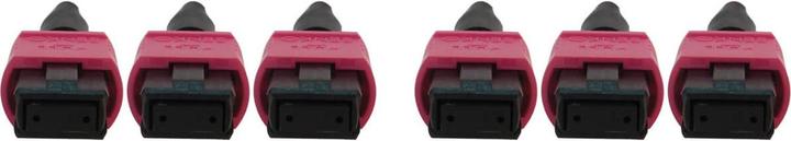 Actual product image Eaton 40/100/400G Multimode 50/125 OM4 Fibre Optic Cable 3x8F MTP/MPO-PC F/F LSZH Magenta (10 m)