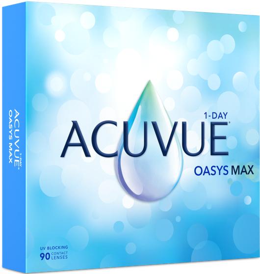 Produktbild Acuvue Oasys Max (-8, Tageslinse, 90 Stück, Sphärisch)