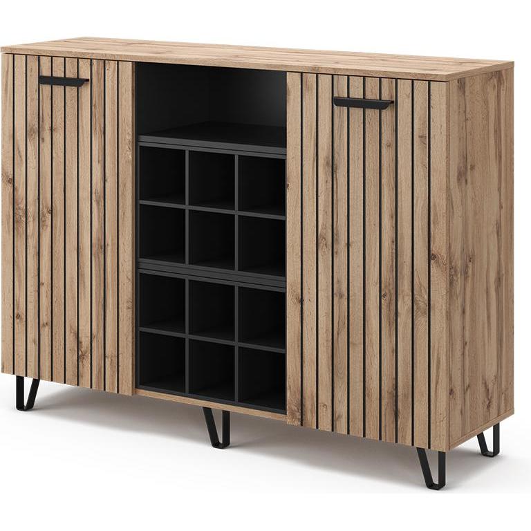 Vicco, Kommode + Sideboard, Amber (134 x 38 x 100 cm)