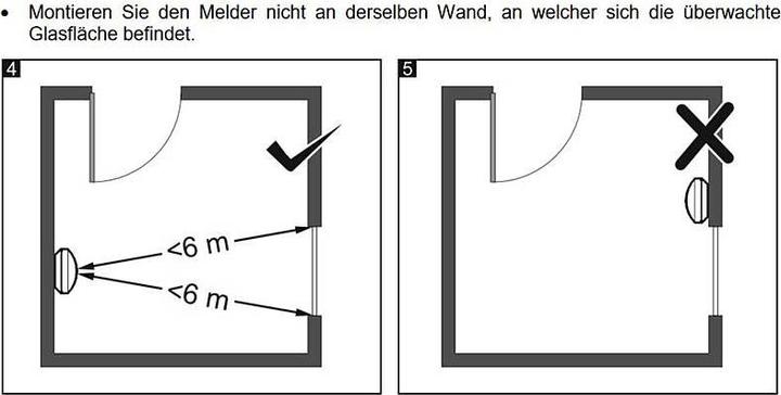 Produktbild Satel Magenta akustischer Glasbruchmelder - schmal