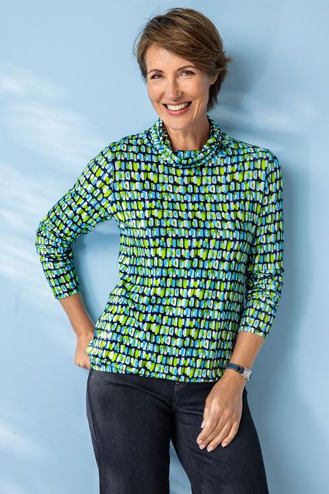 Produktbild Rabe Druck-Rollkragenpullover (42)