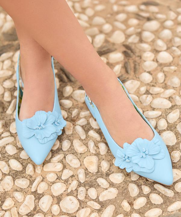 Produktbild Joe Browns 3D Corsage Flower Slingback Flats (39)