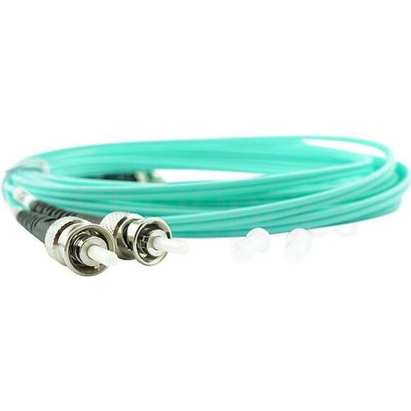 CBO BlueOptics LWL Patchkabel LC / ST MM OM3 aqua 1,0m (1 m), Netzwerkkabel