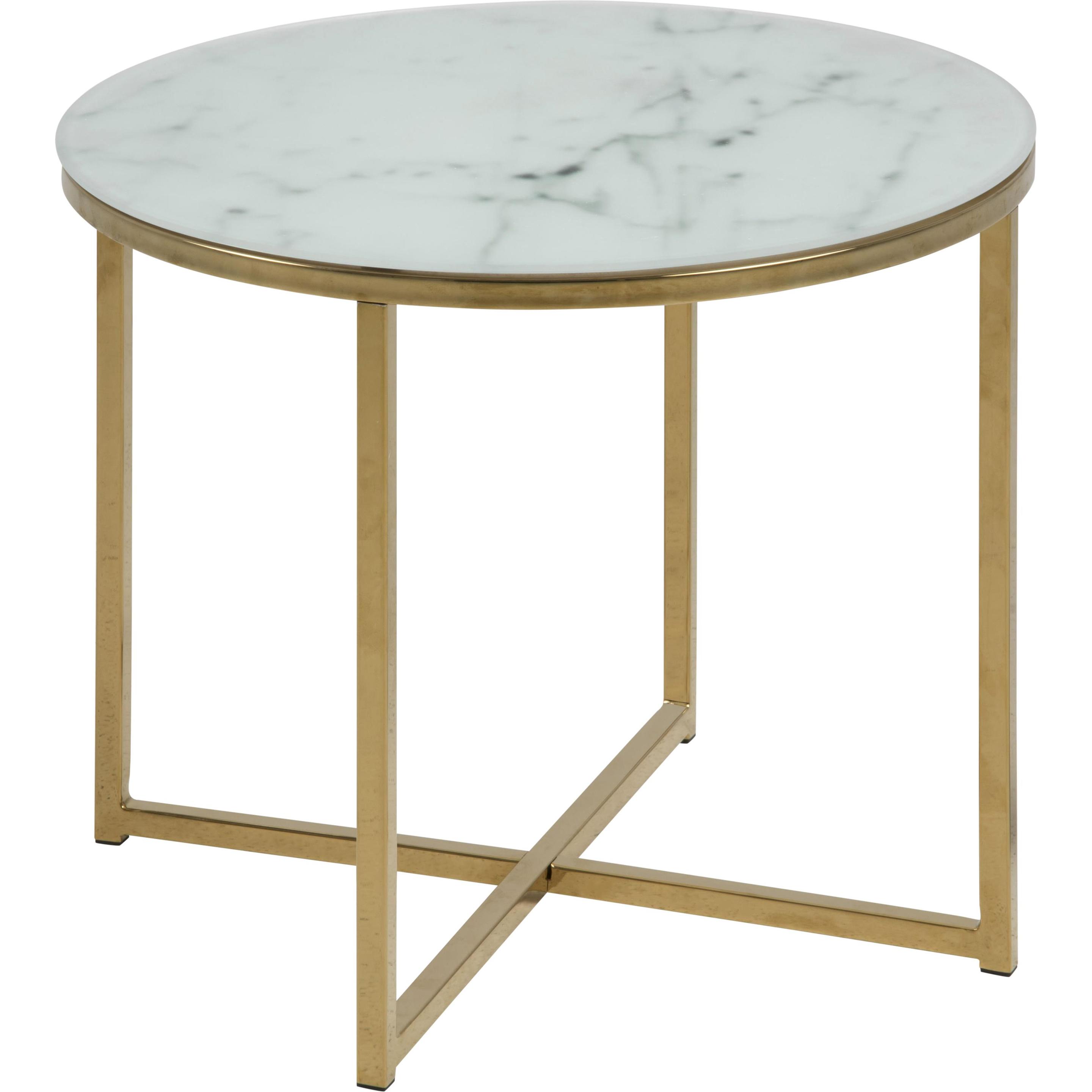 AC Design, Couchtisch + Beistelltisch, Alisma (50 x 50 x 42 cm)