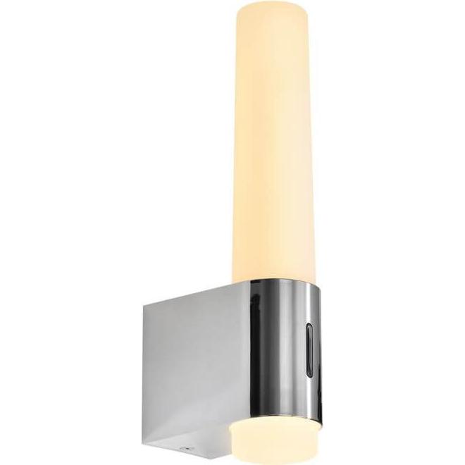 Nordlux, Gartenbeleuchtung, Helva Night, Wandleuchte, Chrom (600 lm, IP44)
