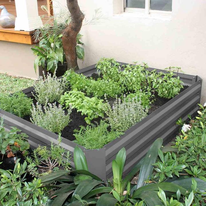 Productafbeelding Siena Garden Verhoogd bed grijs