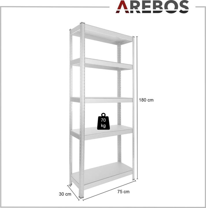 Produktbild Arebos Schwerlastregal