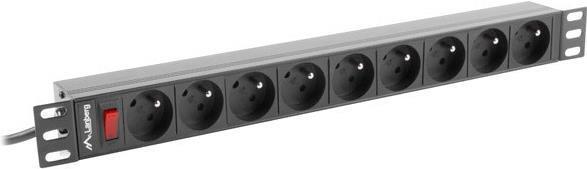 Actual product image Lanberg PDU-09E-0300-BK
