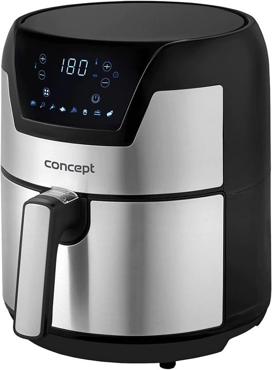Actual product image Concept FR3500 Deep Fryer One/One(s) Self-contained Hot Air Fryer, Metallic