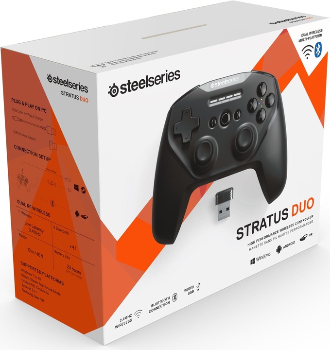 Produktbild SteelSeries Stratus Duo (Android, PC)