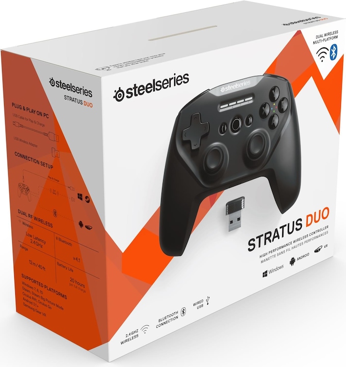 Produktbild SteelSeries Stratus Duo (Android, PC)