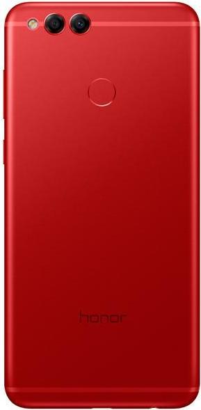 Produktbild Honor Smartphone mit FullView FHD+ Display, 64 GB Speicher, Android 7.0 (64 GB, Schwarz, Rot, 5.93", Hybrid Dual SIM, 4G)