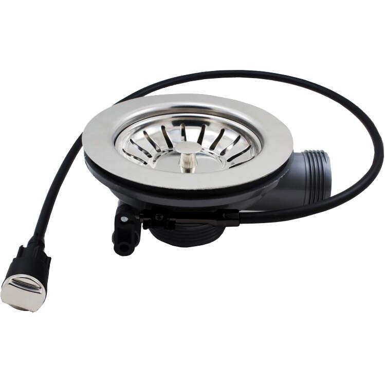 Deante, Sifone, Syfon KIELICH Z SITKIEM 3,5" DO OSP. AUTOMATYCZNEGO DO ZLEW. GRANITOWYCH - XZL00LU00