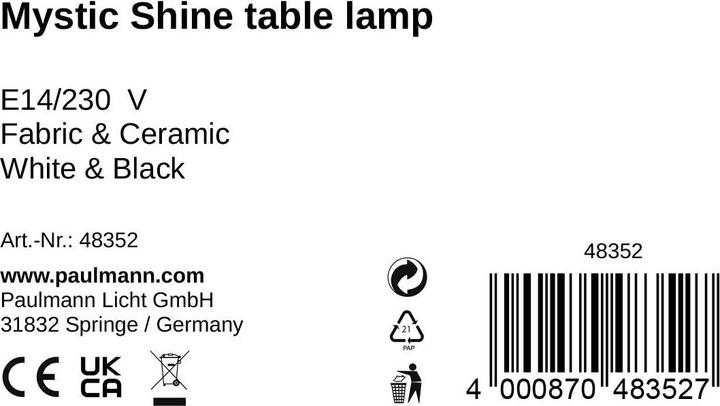 Actual product image Pauleen Mystic Shine (E14)