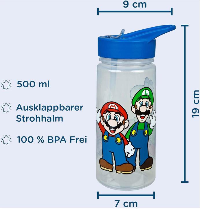 Productafbeelding Scooli Super Mario Trinkflasche (0.50 l)