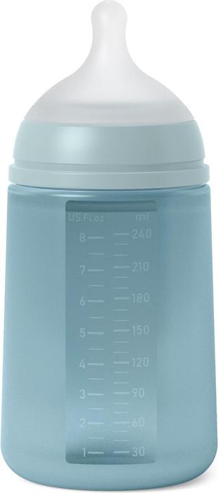 Suavinex Bottle 250ml silicone blue (250 ml)