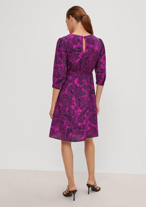 Produktbild Comma Kleid mit Allover-Print (38)
