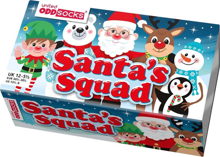 Actual product image United Oddsocks Santa Squad (pack of 3, 30 - 38)