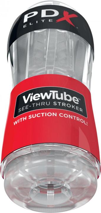 Actual product image Shots PDX Viewtube See-Thru Stroker