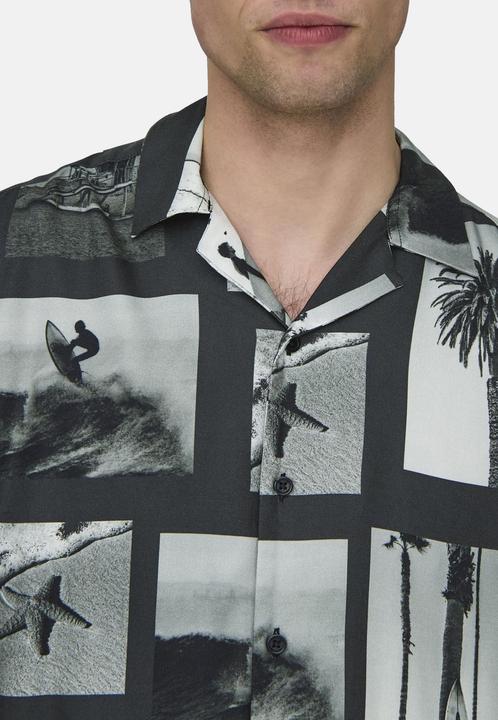 Actual product image Only & Sons Regular fit shirt collar shirt shirt shirt (L)