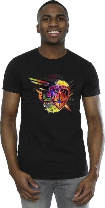 Produktbild Guardians Of The Galaxy Abstract Shield Chest TShirt (XL)