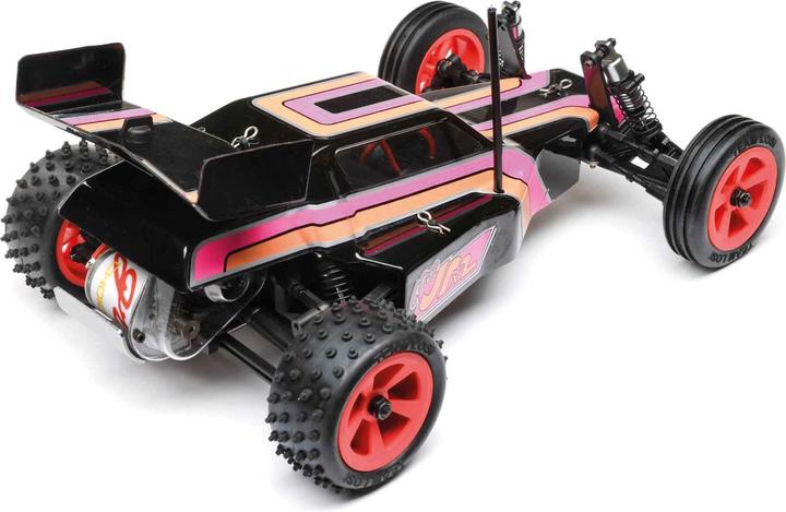 Actual product image Losi Mini JRX2 Electric Brushed Buggy 2WD 1:16 RTR Black (RTR Ready-to-Run)
